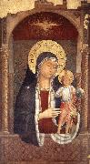 GOZZOLI, Benozzo Madonna and Child Giving Blessings dg oil